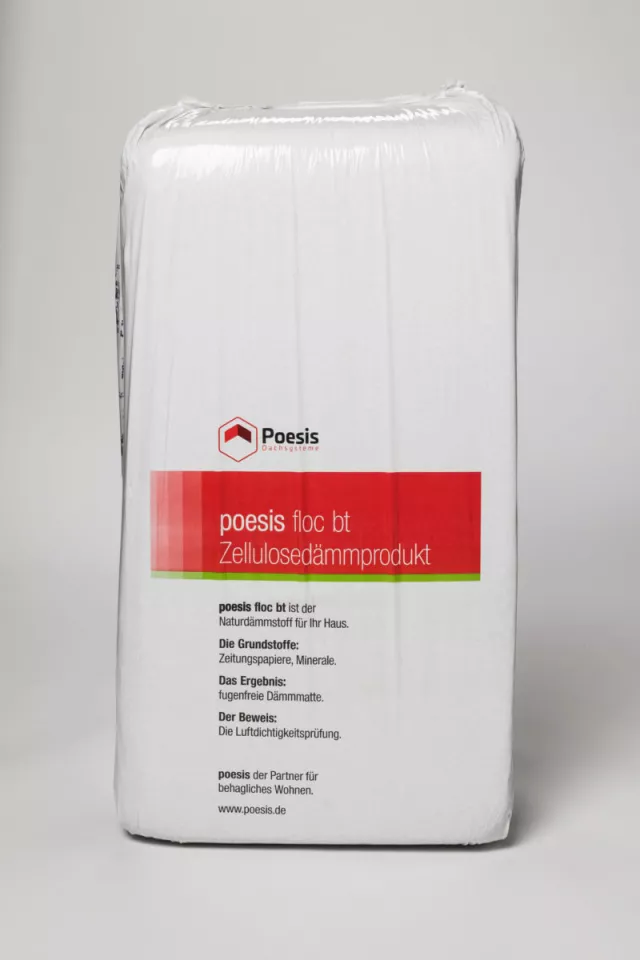 Poesis flocBt Zellulosedämmstoff